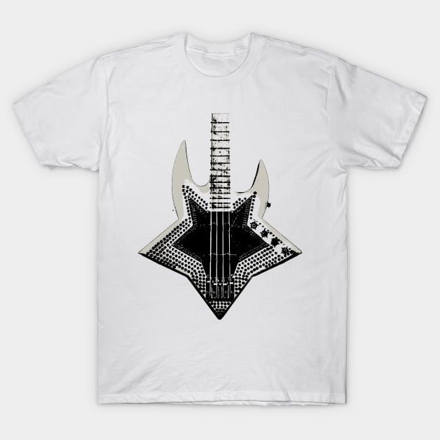 Guitar Bootsy T-Shirt by OliverIsis33